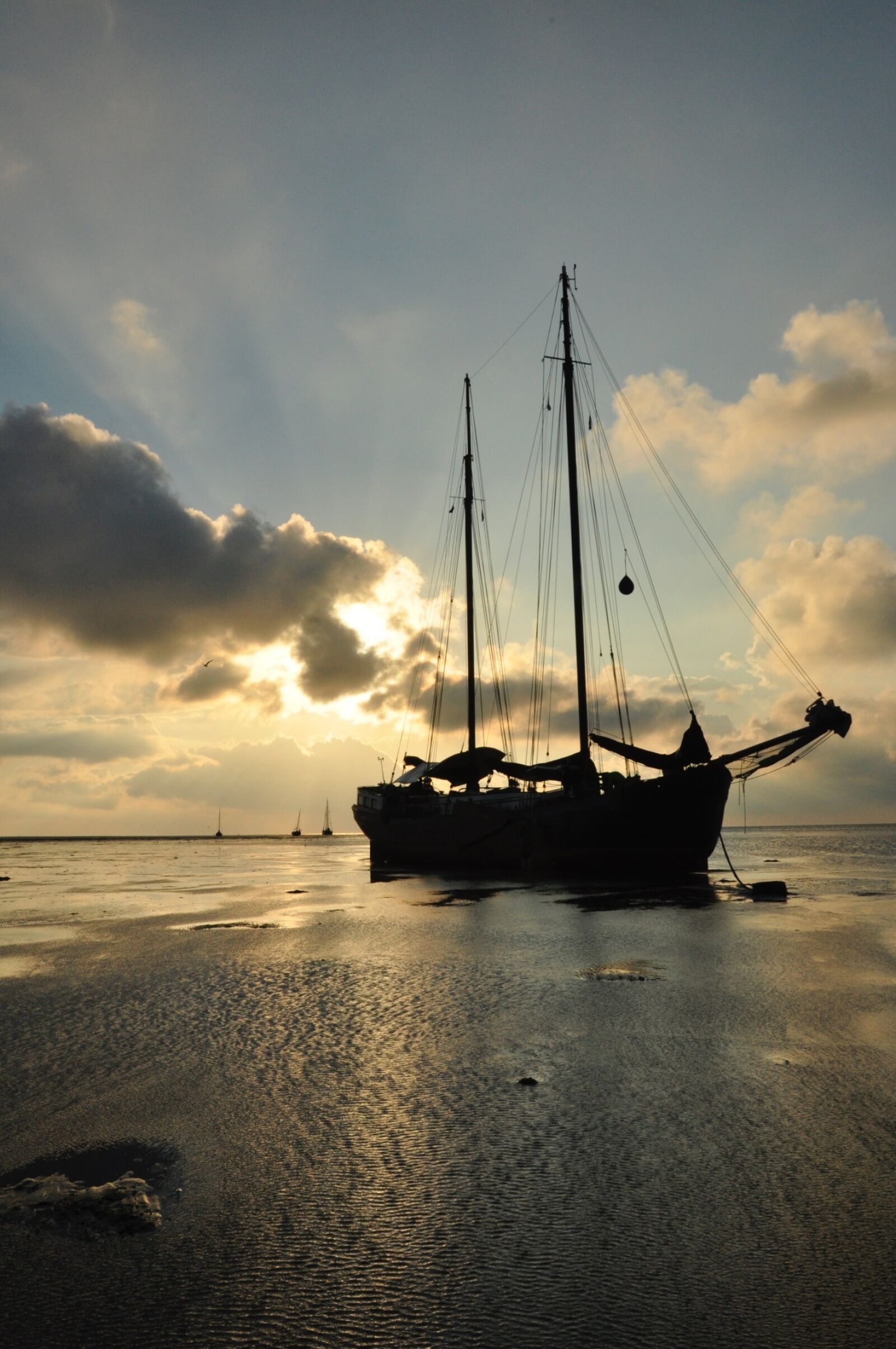 Nikon D90 sample photo. West frisian, ship, dawn photography