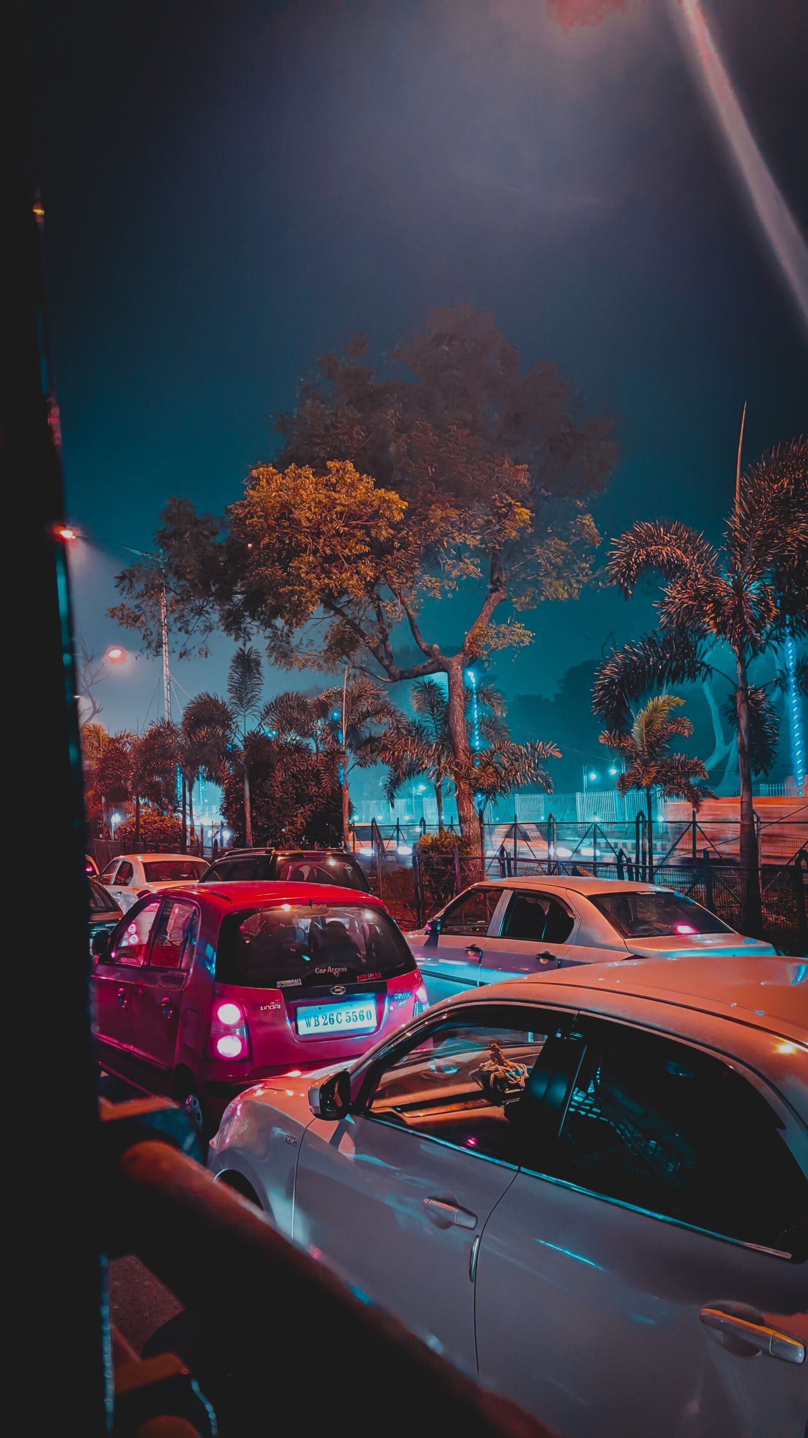 Xiaomi Redmi Note 8 sample photo. Street, night, road photography