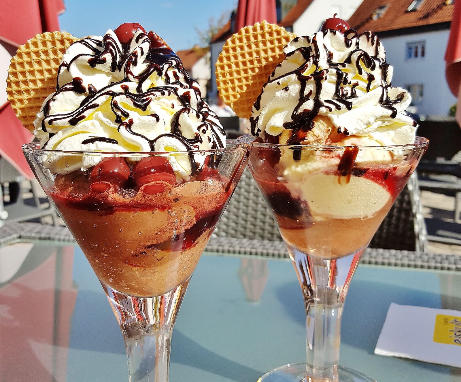 Samsung Galaxy S6 sample photo. Ice, cream, fruits photography