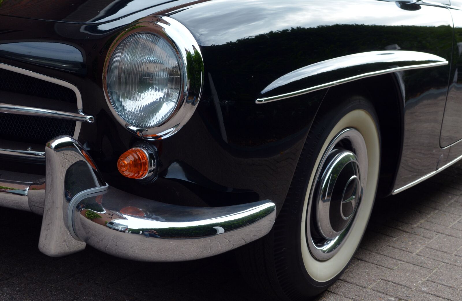 Nikon D5200 sample photo. Mercedes, oldtimer, 190sl photography