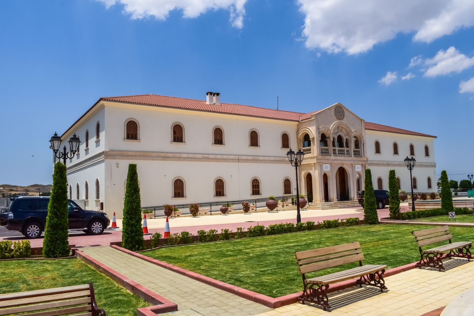 Nikon D3300 sample photo. Tamassos bishop, building, architecture photography