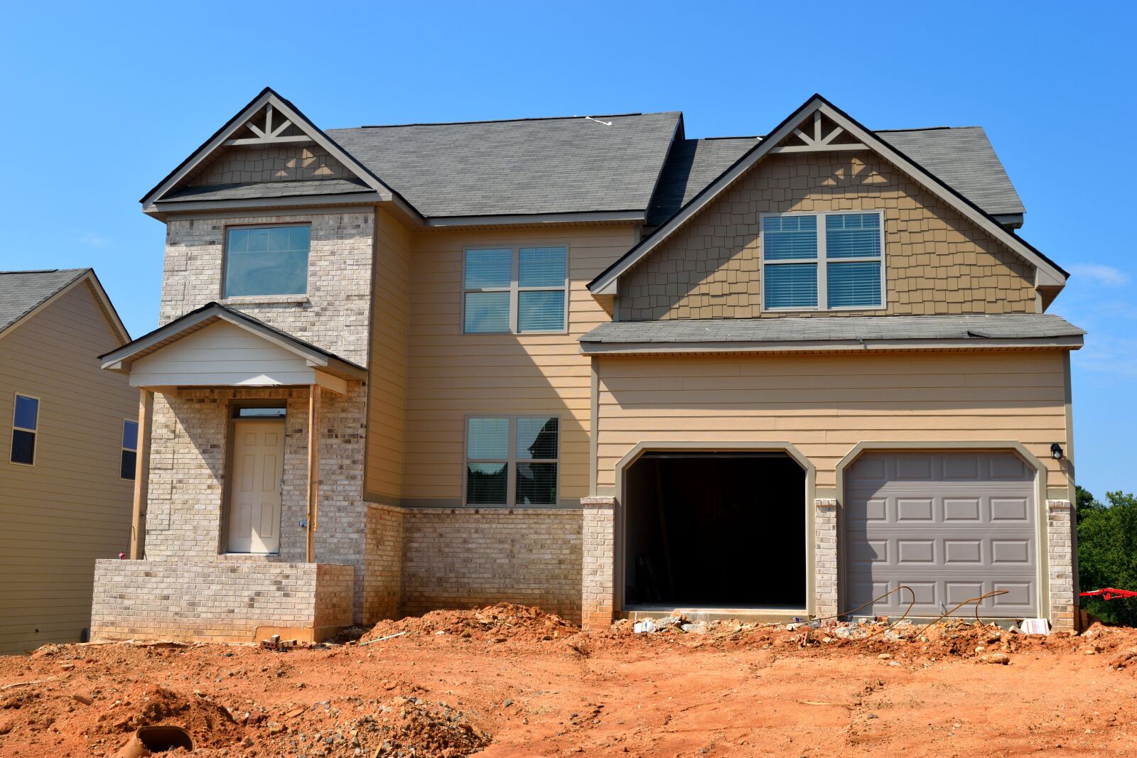 Nikon D3300 sample photo. New home, construction, real photography