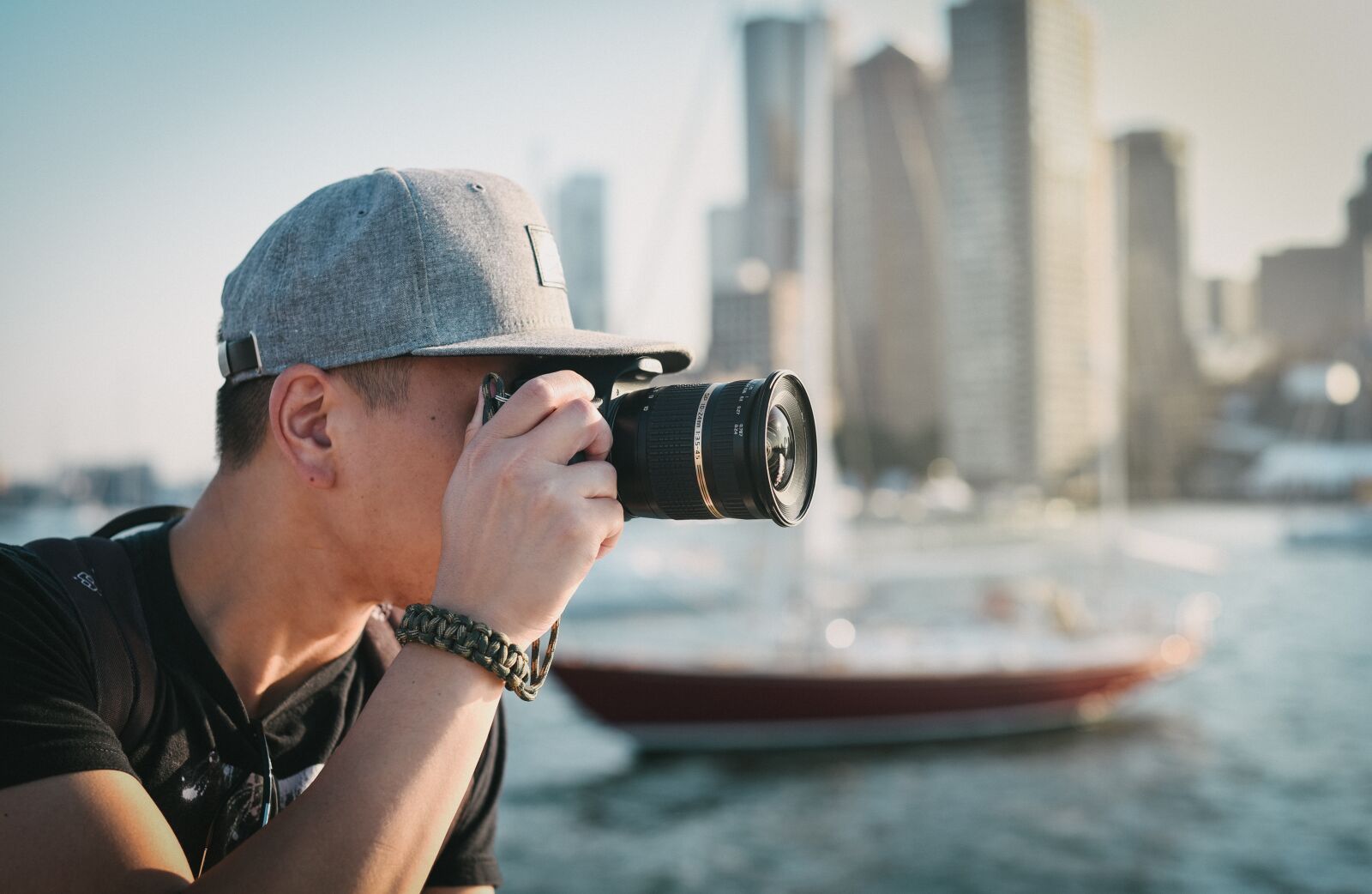 Nikon D750 sample photo. Camera, city, man photography