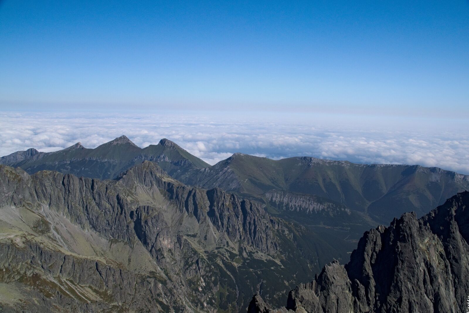 Nikon D3300 sample photo. Mountains, sky, top view photography