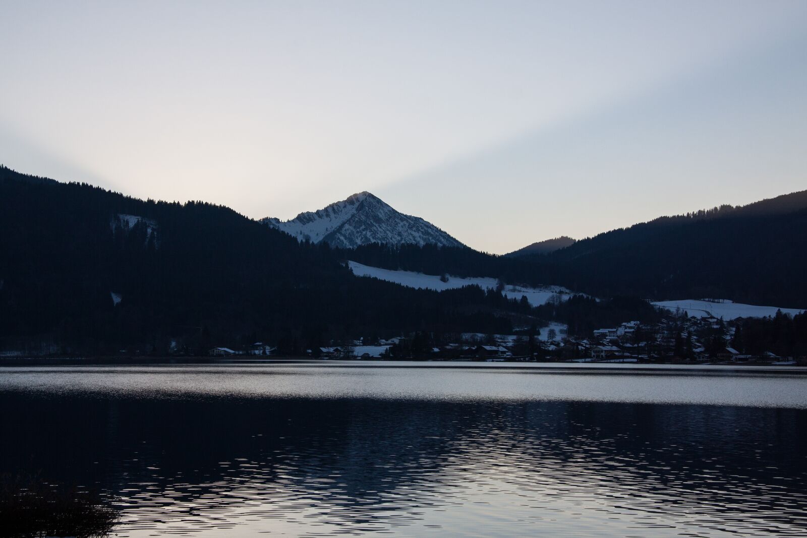Canon EOS 50D sample photo. Lake, mountains, panorama photography