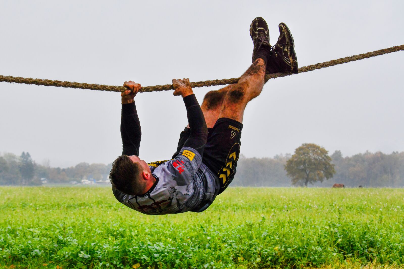 Nikon D500 sample photo. Sports, adventurous, mudrun photography