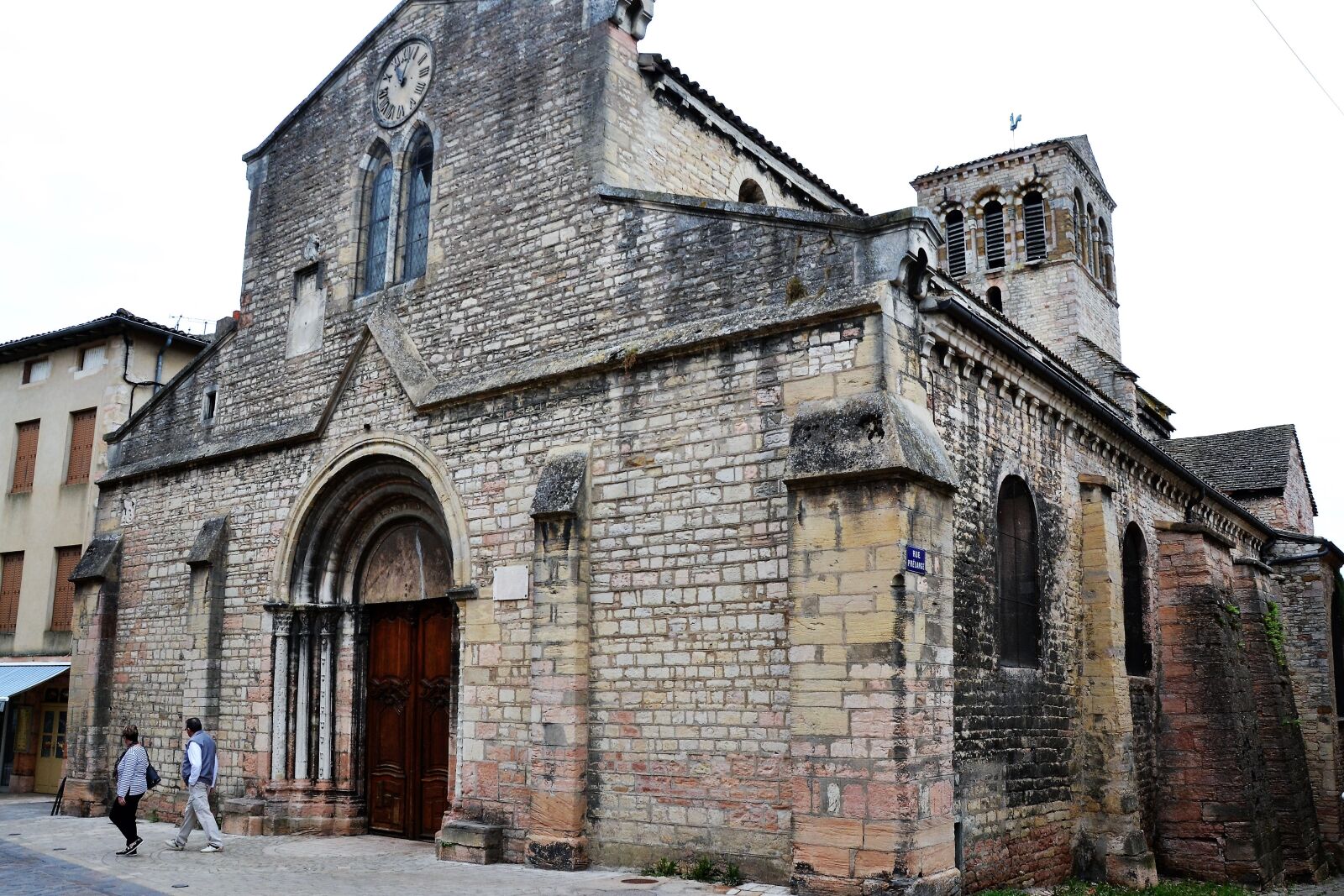 Nikon D3100 sample photo. Church, old, tournus photography