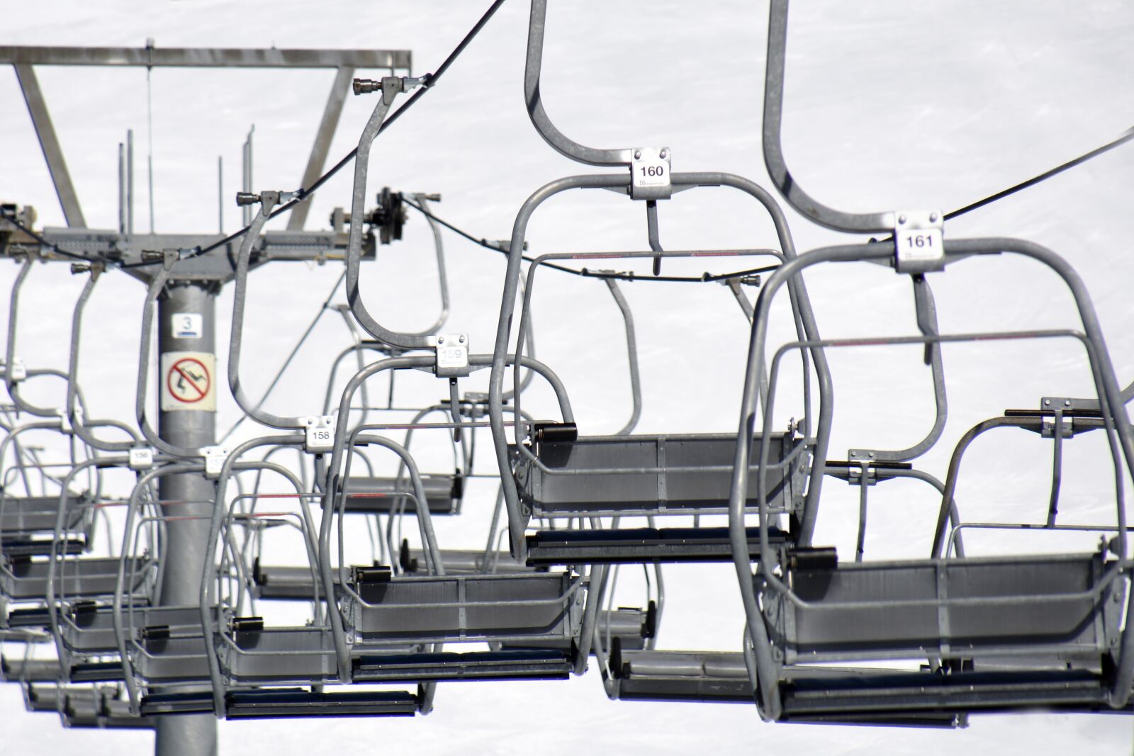 Nikon D7100 sample photo. Chairlift, means of transport photography