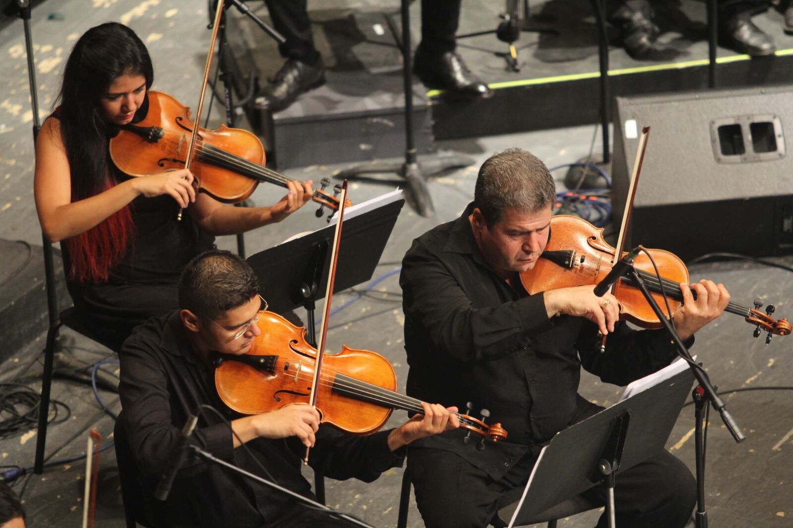 Canon EOS 60D + Canon EF 70-200mm F2.8L USM sample photo. Orchestra, music, musical photography