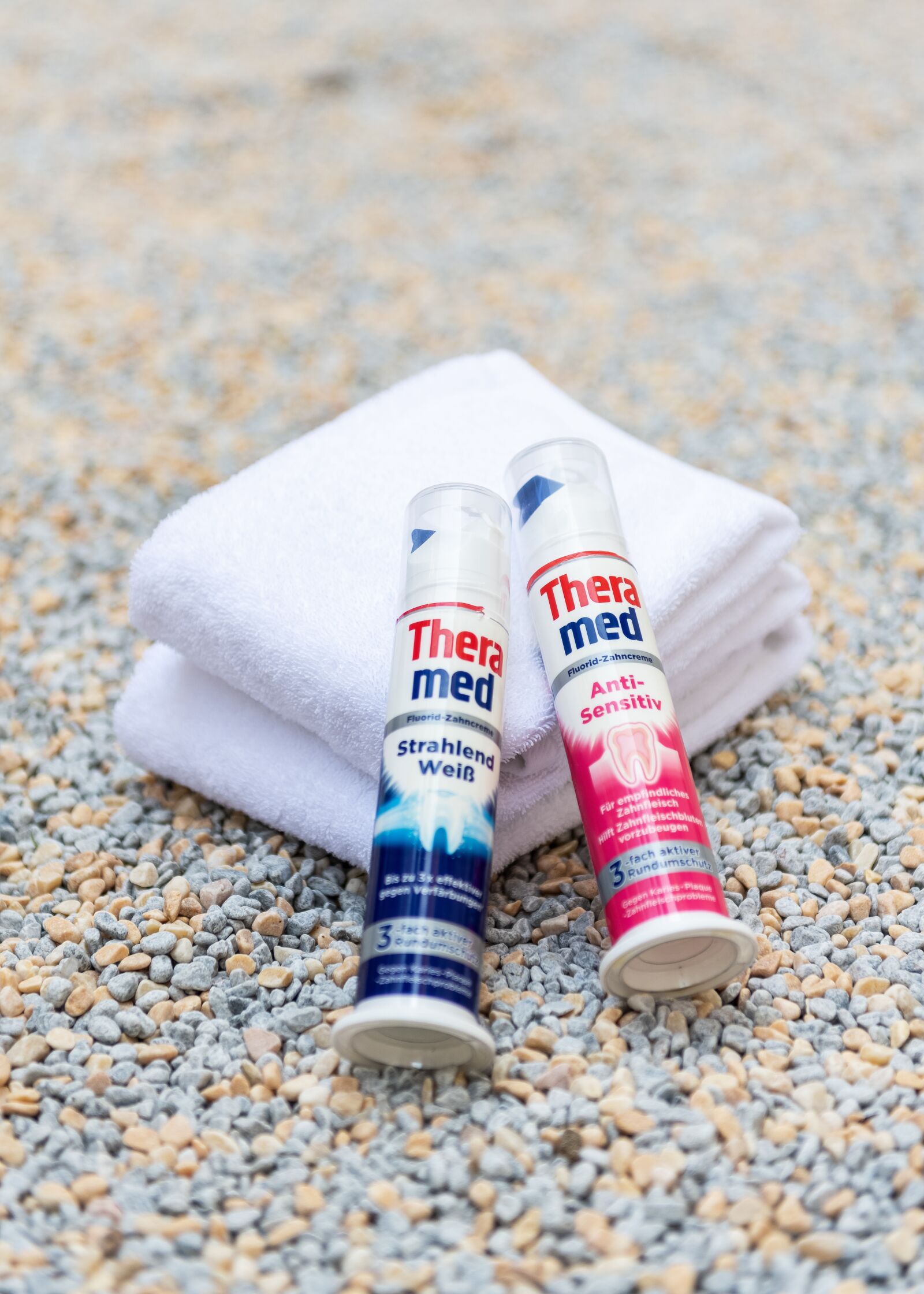 Nikon D850 sample photo. Toothpaste, towel, washing photography