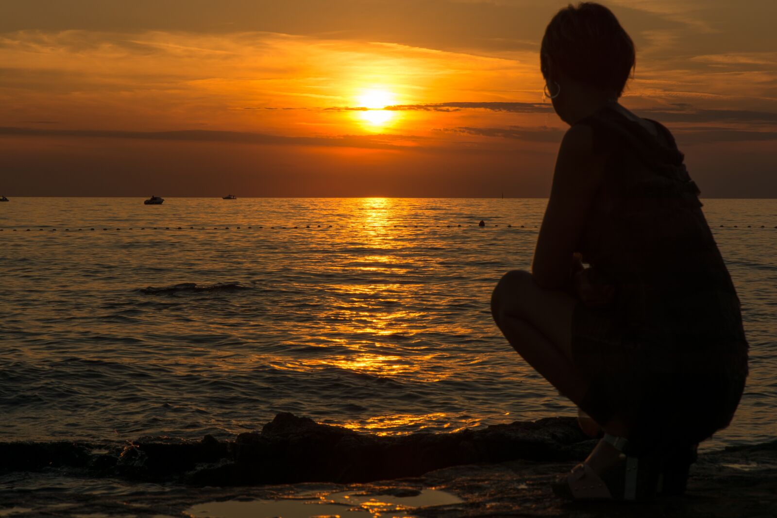 Nikon D7100 sample photo. Sunset, dusk, waters photography