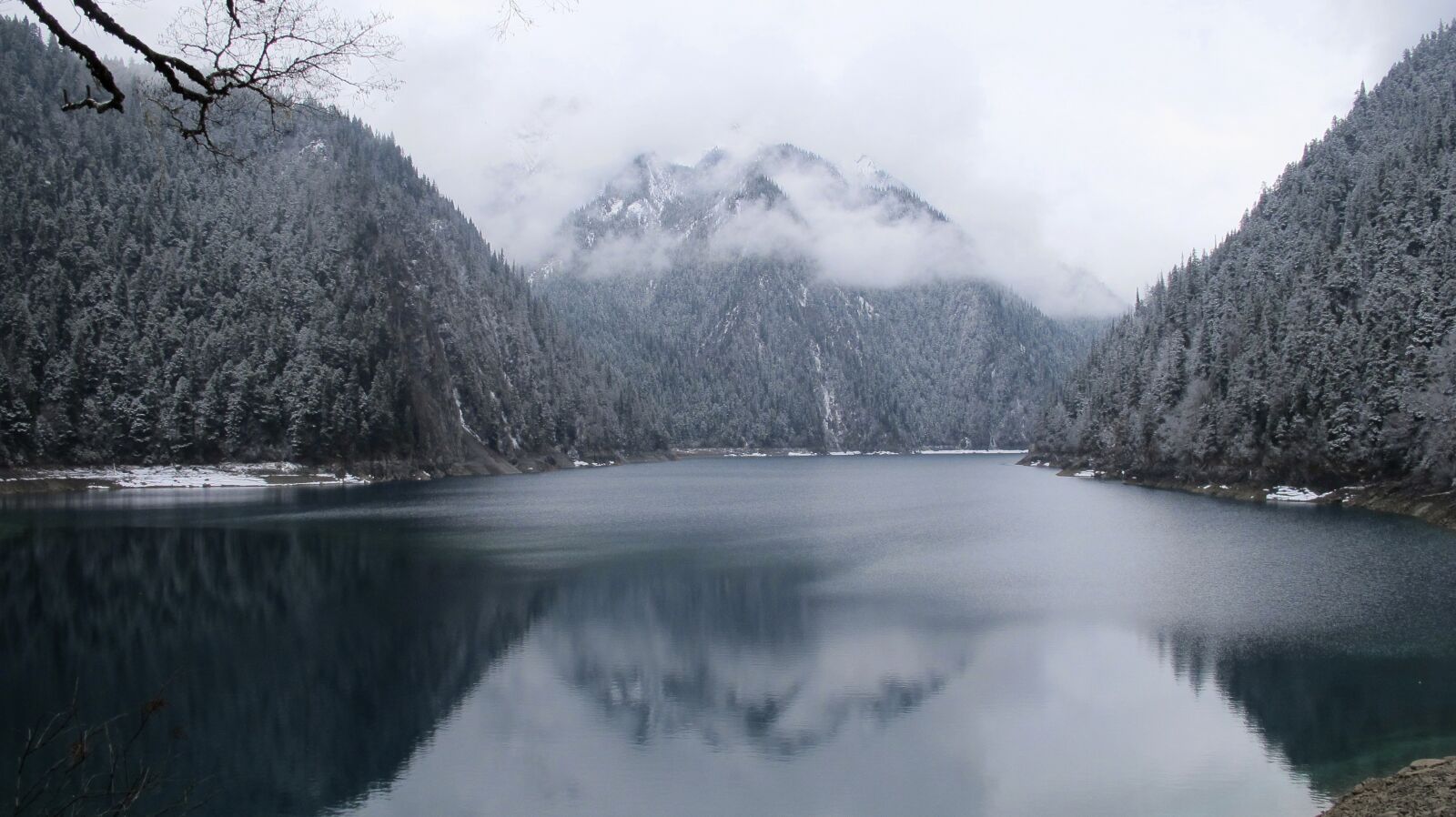 Canon PowerShot G12 sample photo. Spring, jiuzhaigou, snow mountain photography
