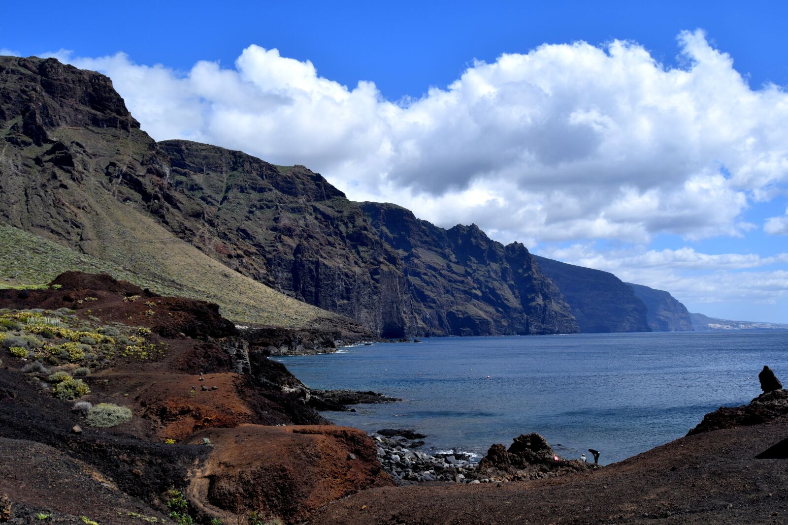 Nikon D3300 sample photo. Los gigantes, tenerife, coast photography