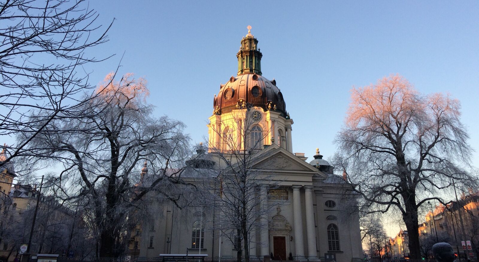 iPhone 5s back camera 4.15mm f/2.2 sample photo. Church, stockholm, building photography