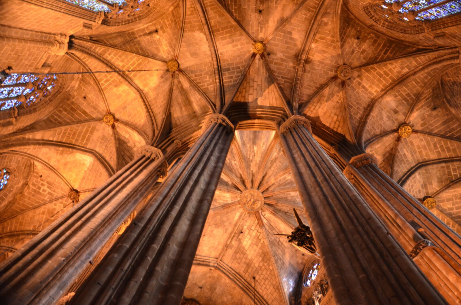 Nikon D7000 sample photo. Vault, cathedral, architecture photography