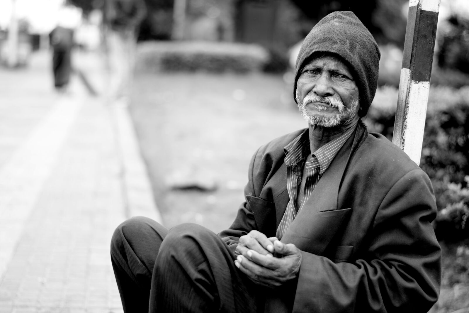 Nikon D5200 sample photo. Poor, black, poverty photography