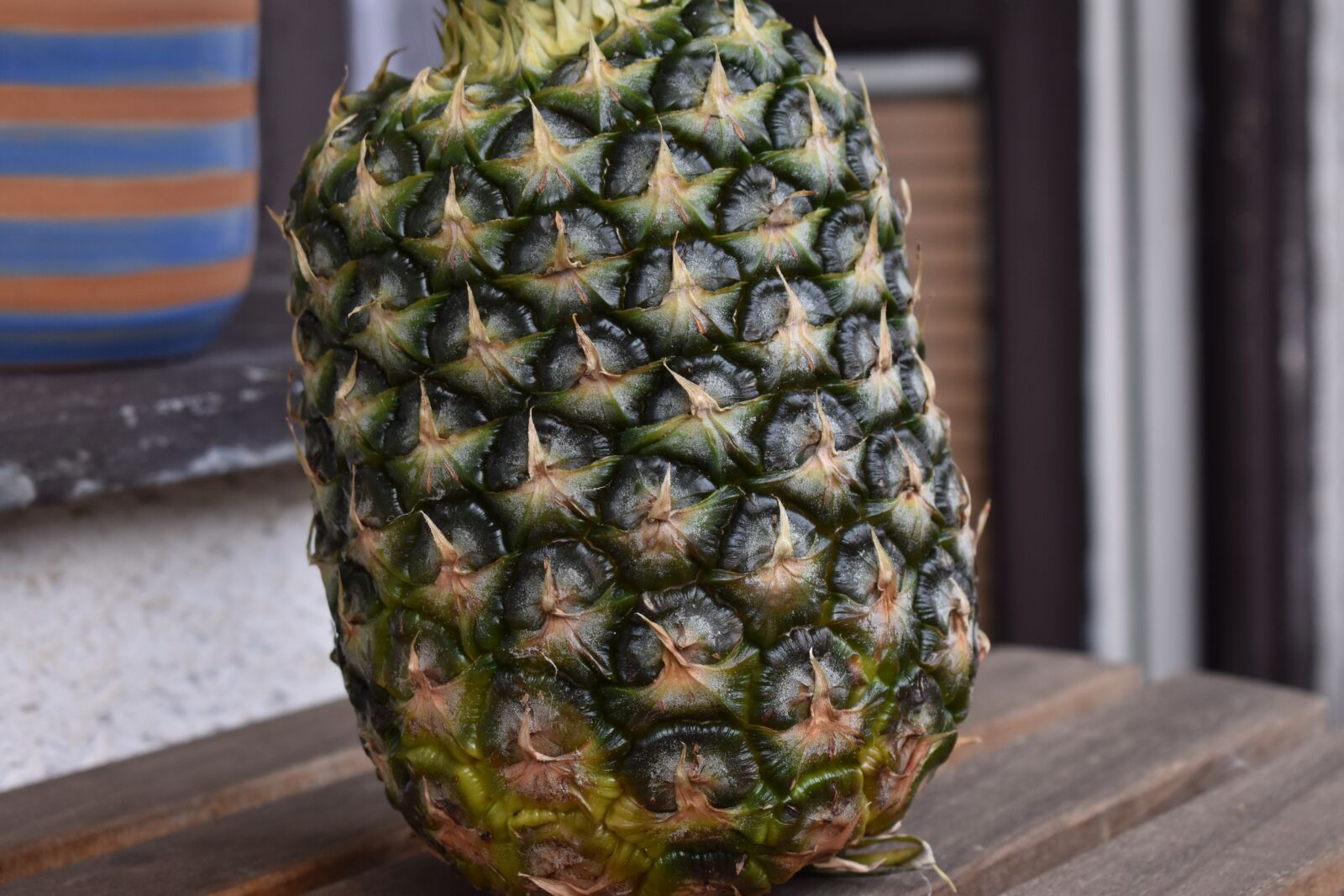 Nikon D3400 sample photo. Pineapple, fruit photography