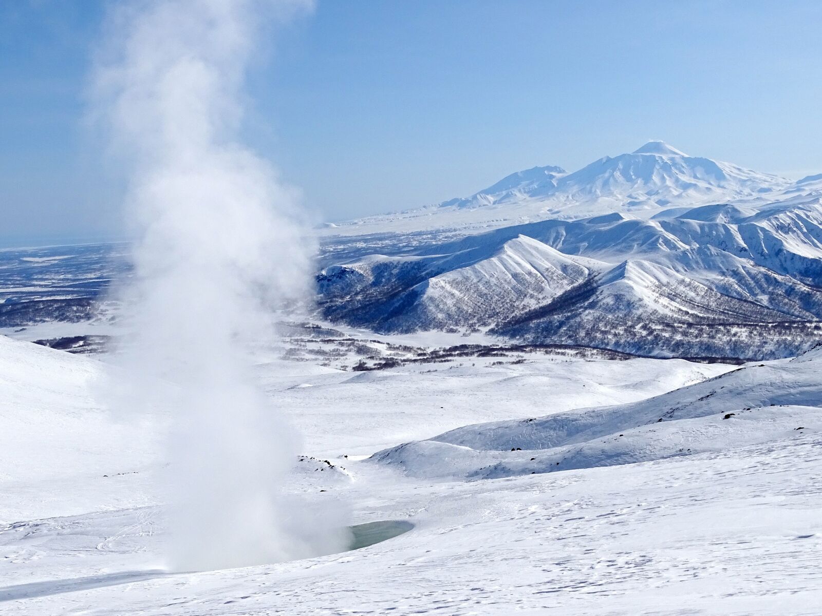 Sony DSC-HX400 sample photo. Fumarole, pairs, post photography
