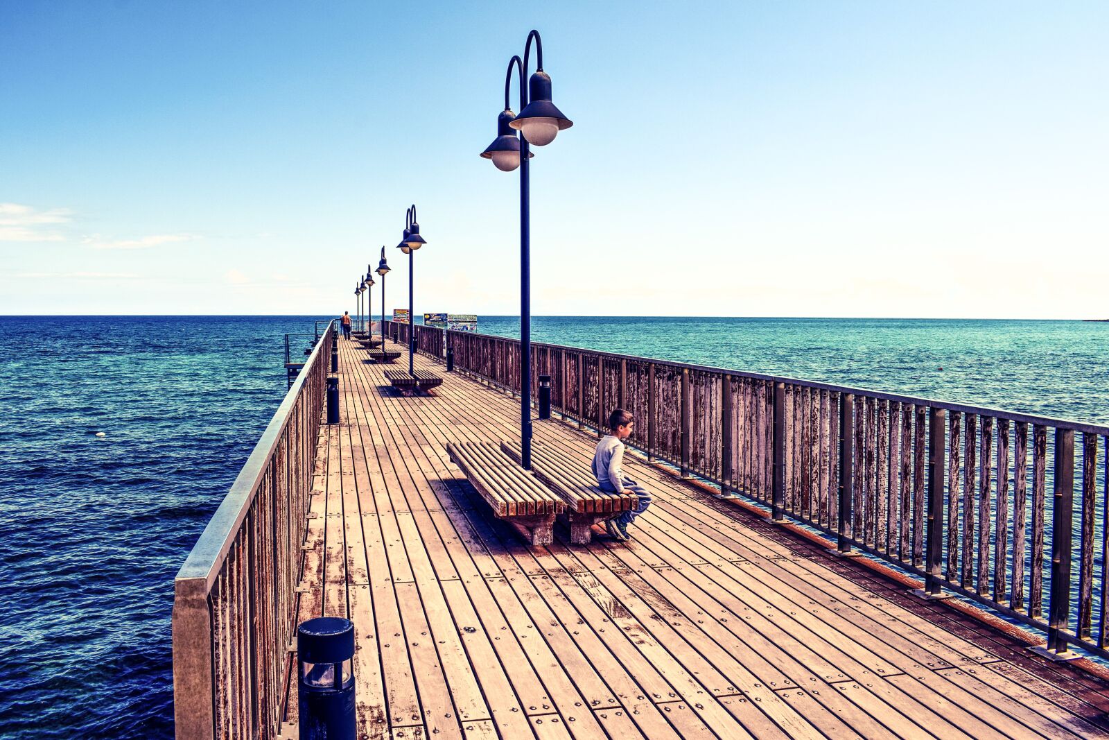 Nikon D3300 sample photo. Pier, dock, wooden photography