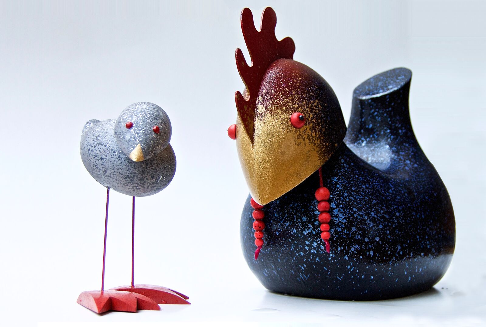 Nikon D3200 sample photo. Wader, chicken, craft photography