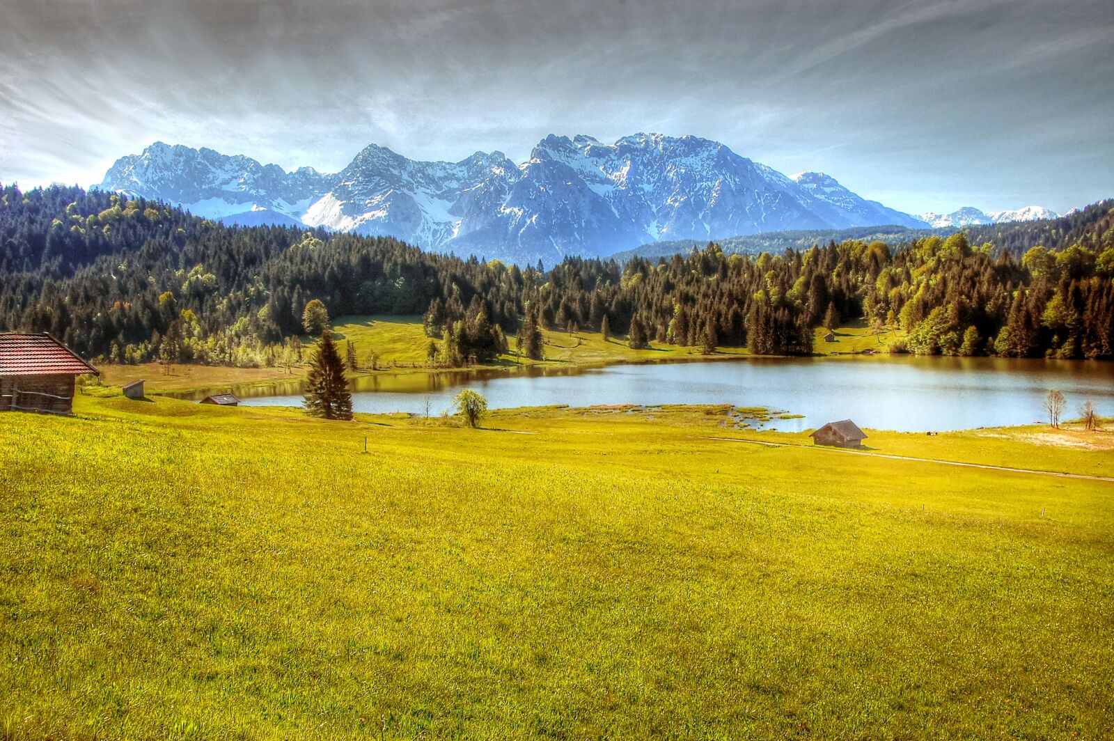 Nikon D40 sample photo. Geroldsee, bavaria, karwendel photography
