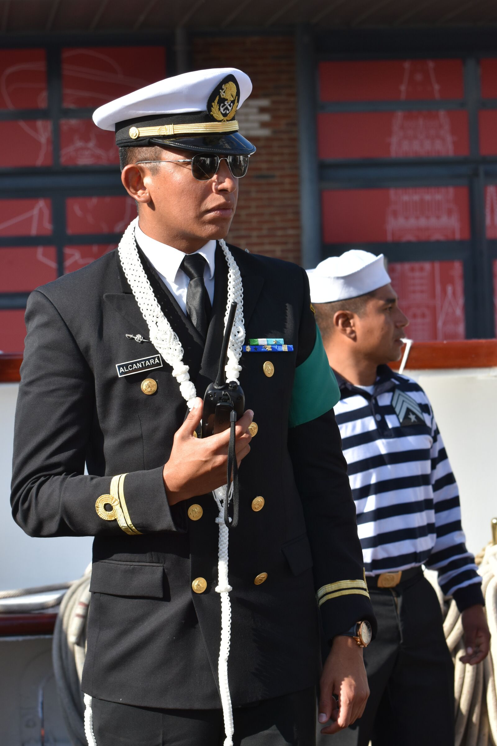 Nikon D7200 sample photo. Officer, marin, sea photography