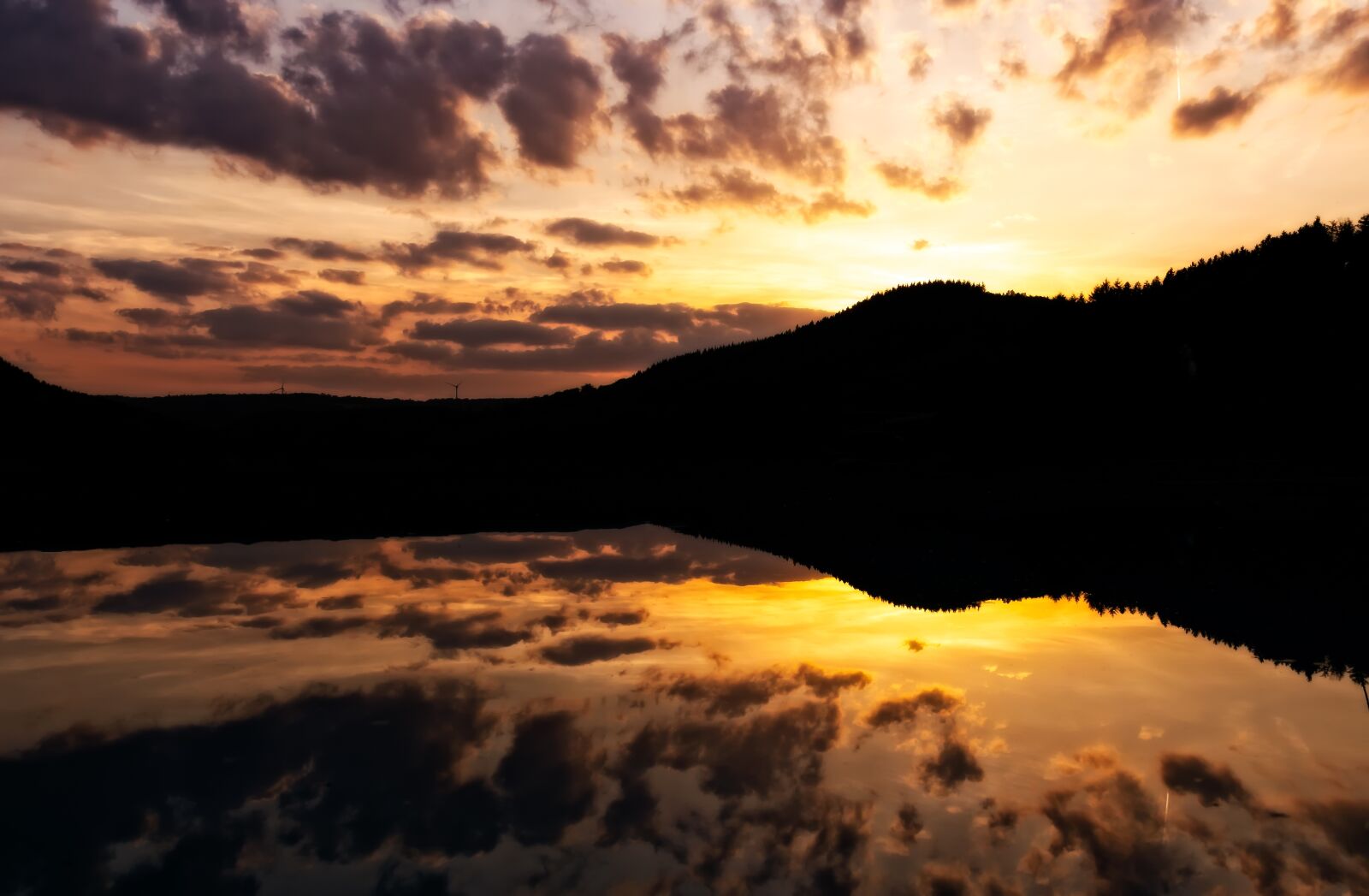 Nikon D3300 sample photo. Sunset, mirroring, abendstimmung photography