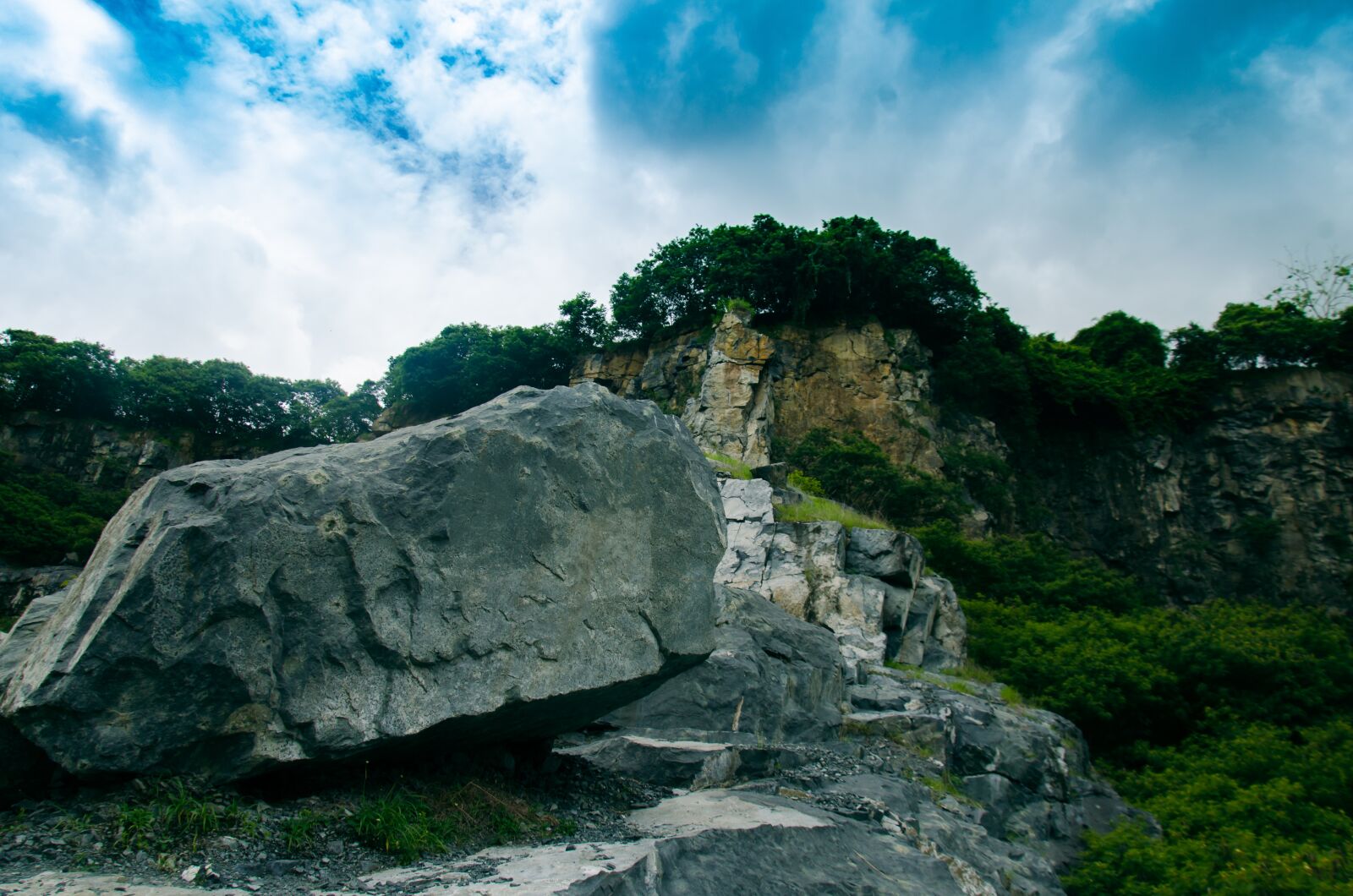 Nikon D5100 sample photo. Mountain, rock, natural photography