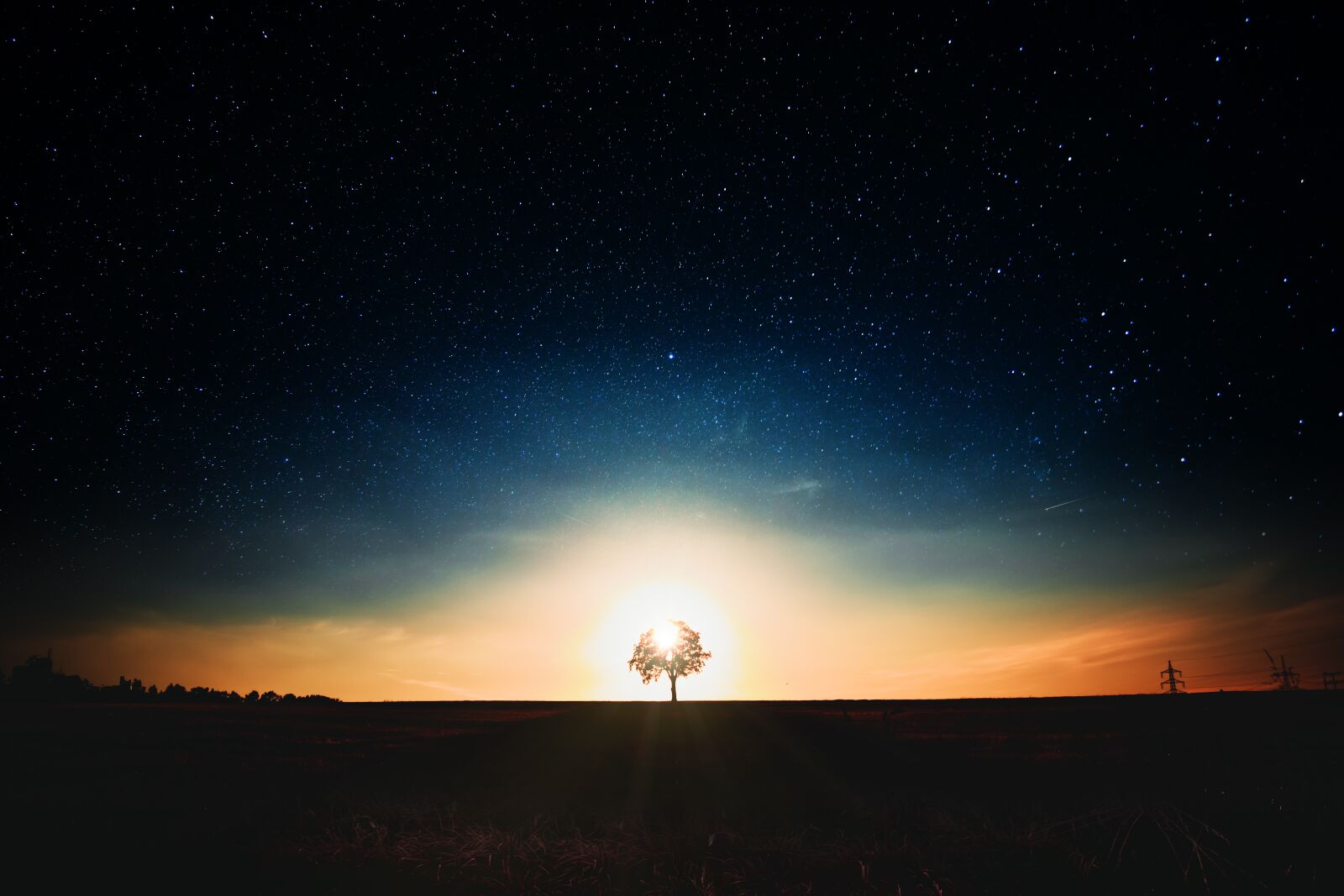 Canon EOS 750D (EOS Rebel T6i / EOS Kiss X8i) sample photo. Landscape, tree, sunset photography