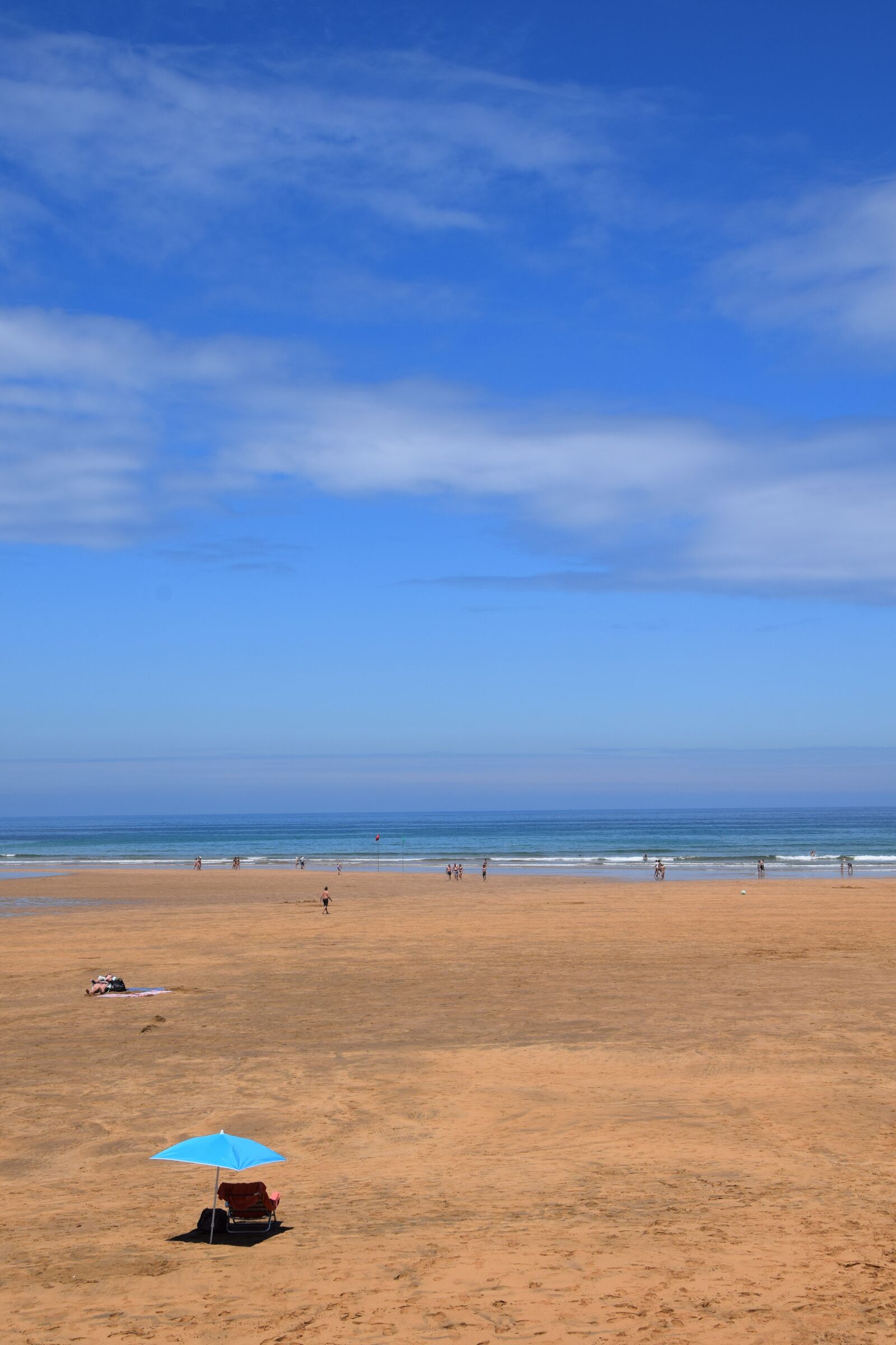 Nikon D3300 sample photo. Beach, parasol, sea photography
