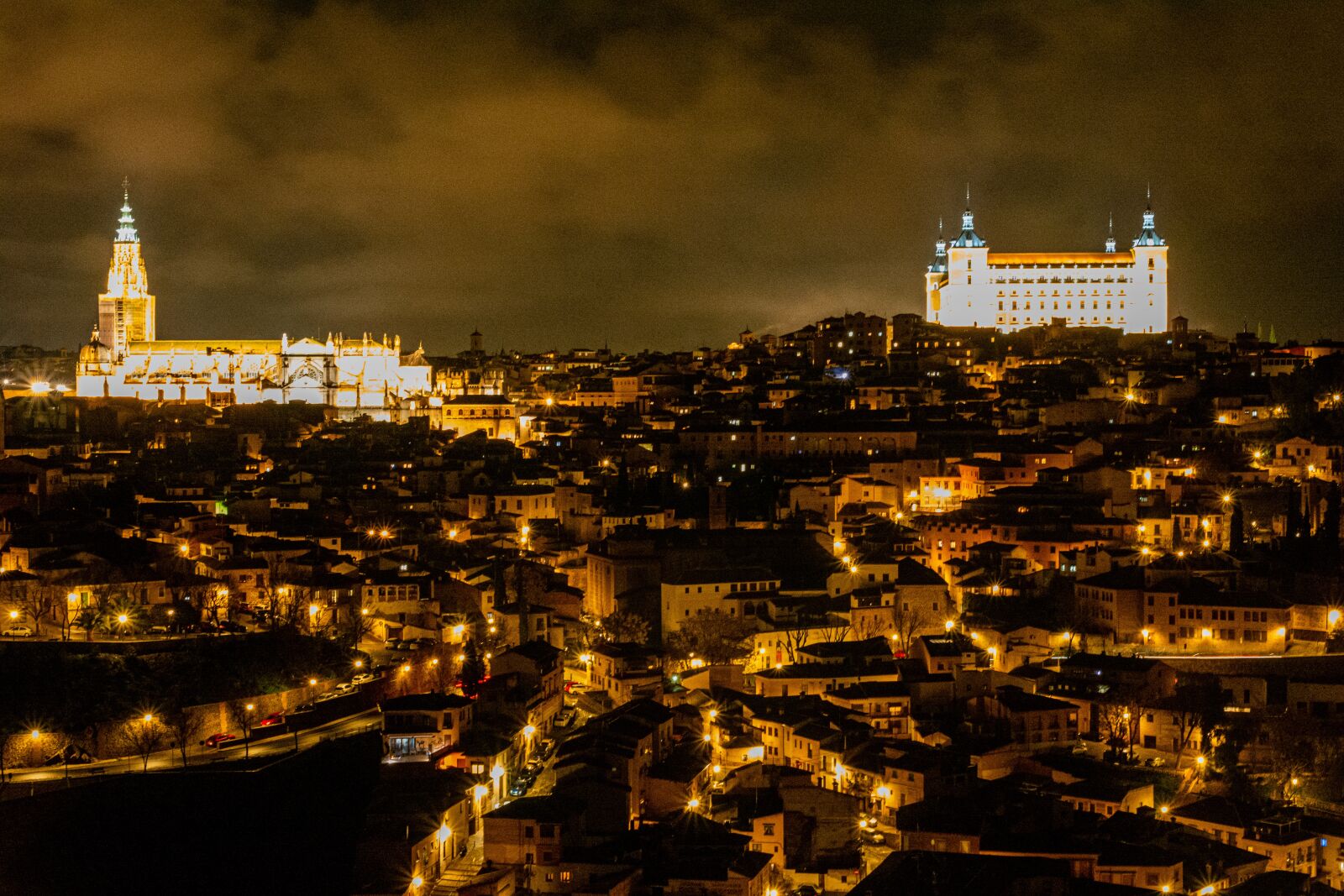 Nikon D7100 sample photo. Toledo, night, city photography