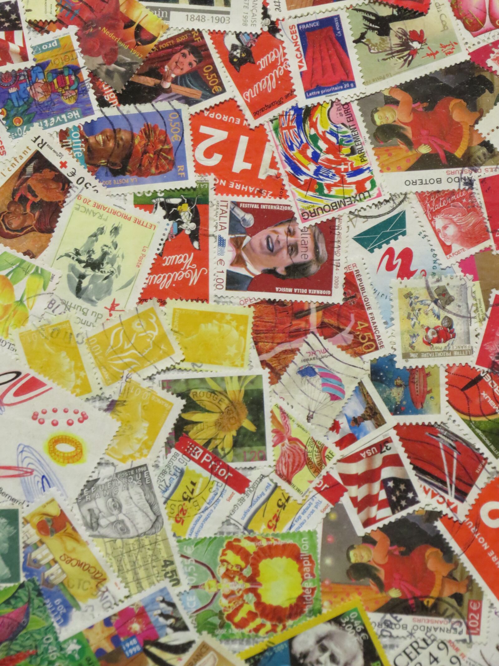 Canon PowerShot SX540 HS sample photo. Stamps, world, global exchange photography