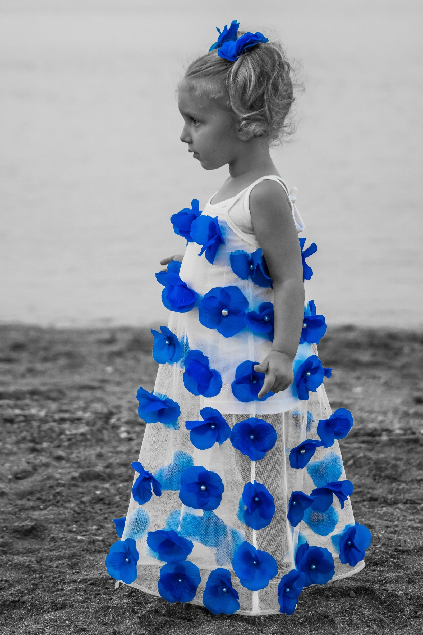 Nikon D3300 sample photo. Girl, baby, dress photography