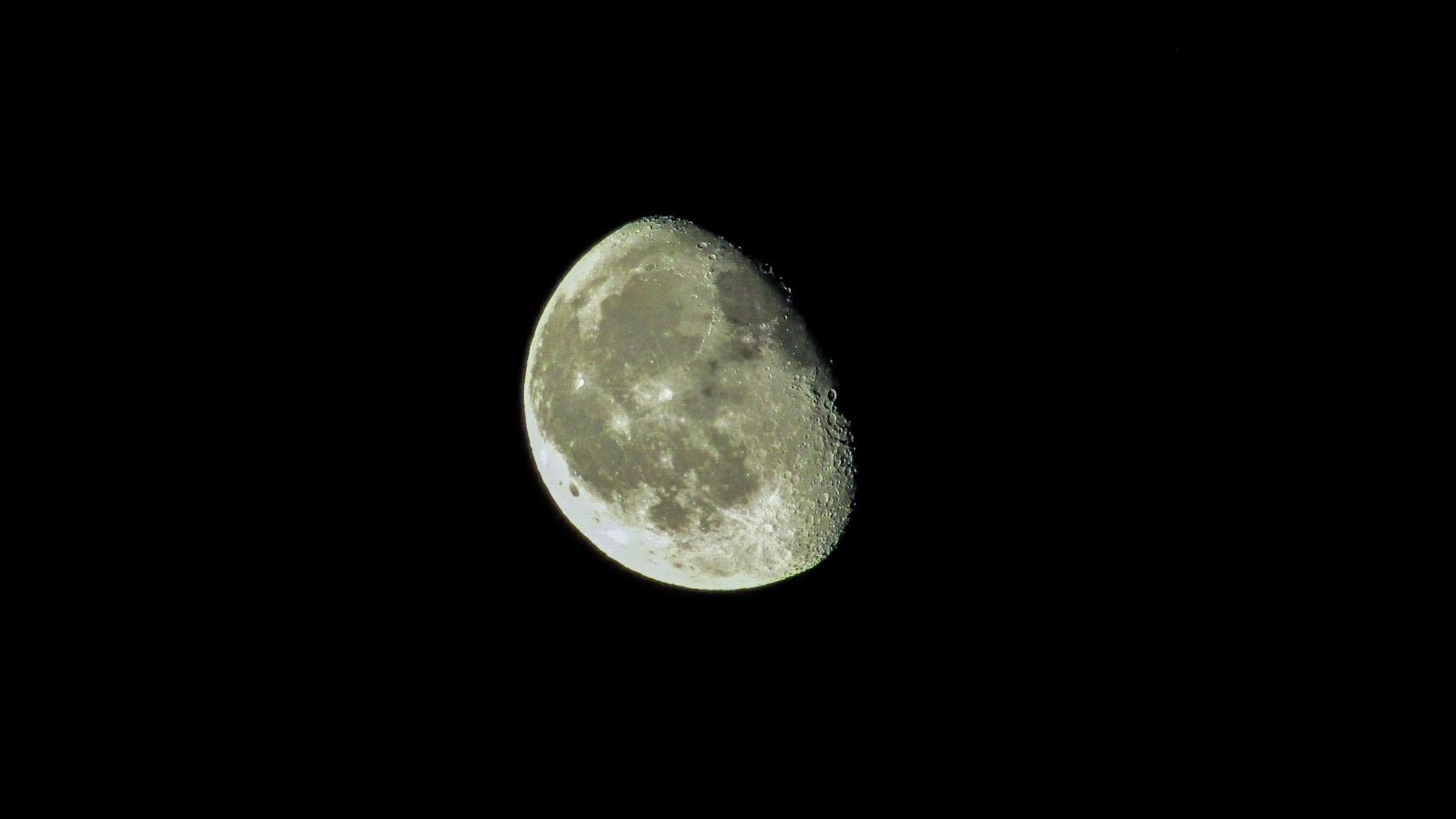 Canon PowerShot SX400 IS sample photo. Moon, half moon, astronomy photography