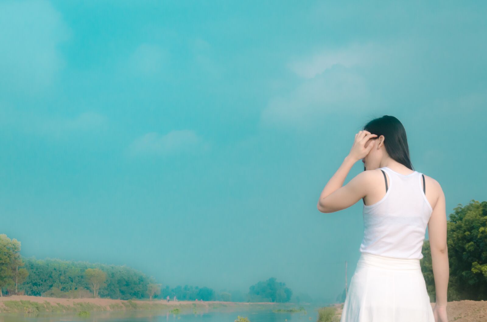 Nikon D5100 sample photo. Girl, sad, beautiful photography