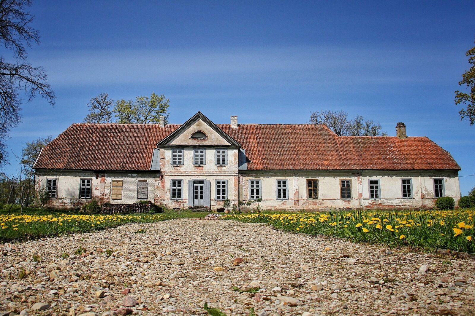 Canon EOS 60D sample photo. House, old, dandelions photography
