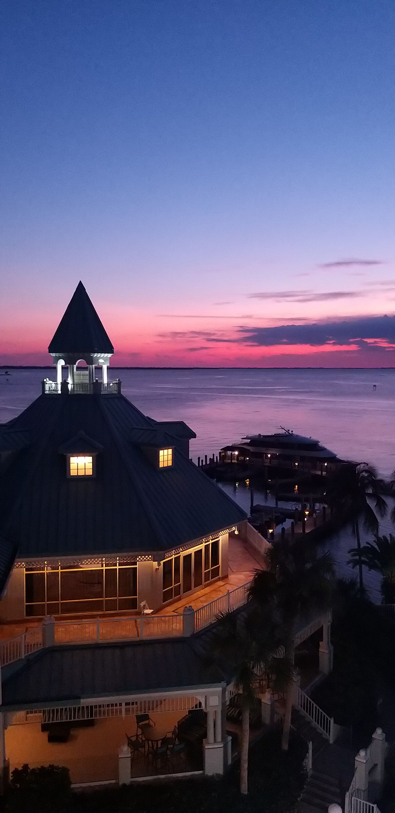 Samsung Galaxy A9 (2018) sample photo. Fort myers, sunset, horizon photography