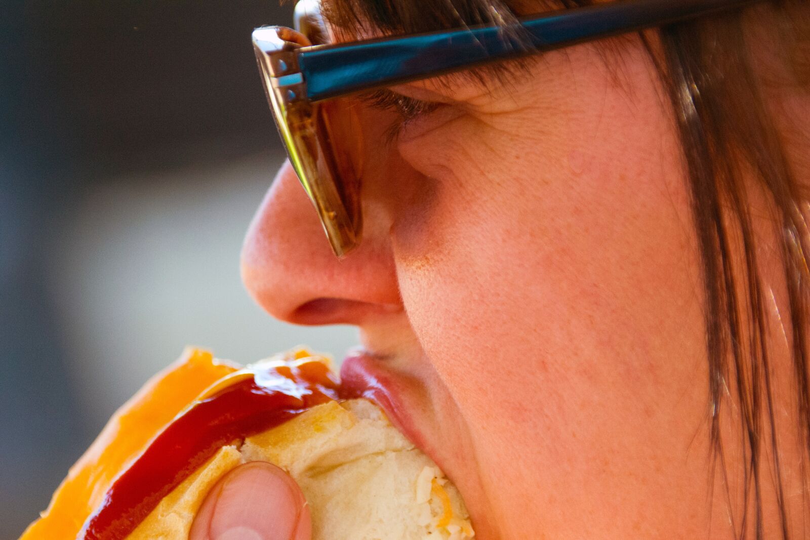 Nikon D7100 sample photo. Food, hotdog, sunglasses photography