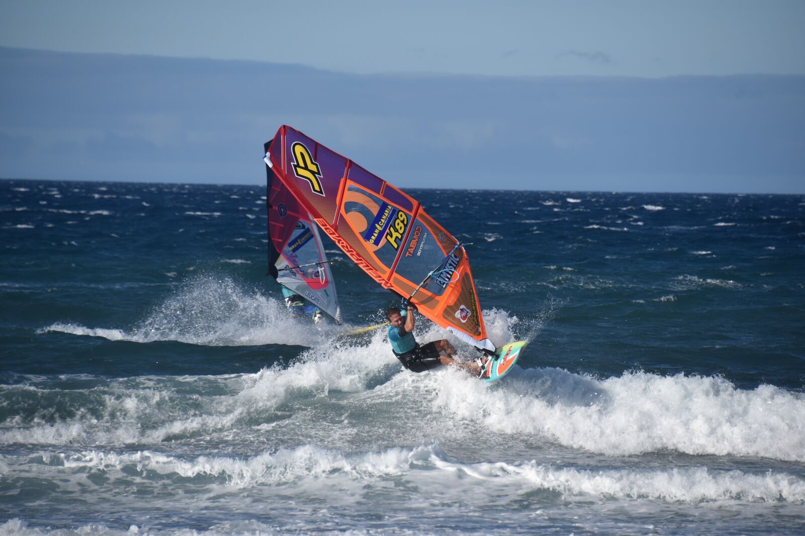 Nikon D5500 sample photo. Windsurfing, gran canaria, windsurfing photography