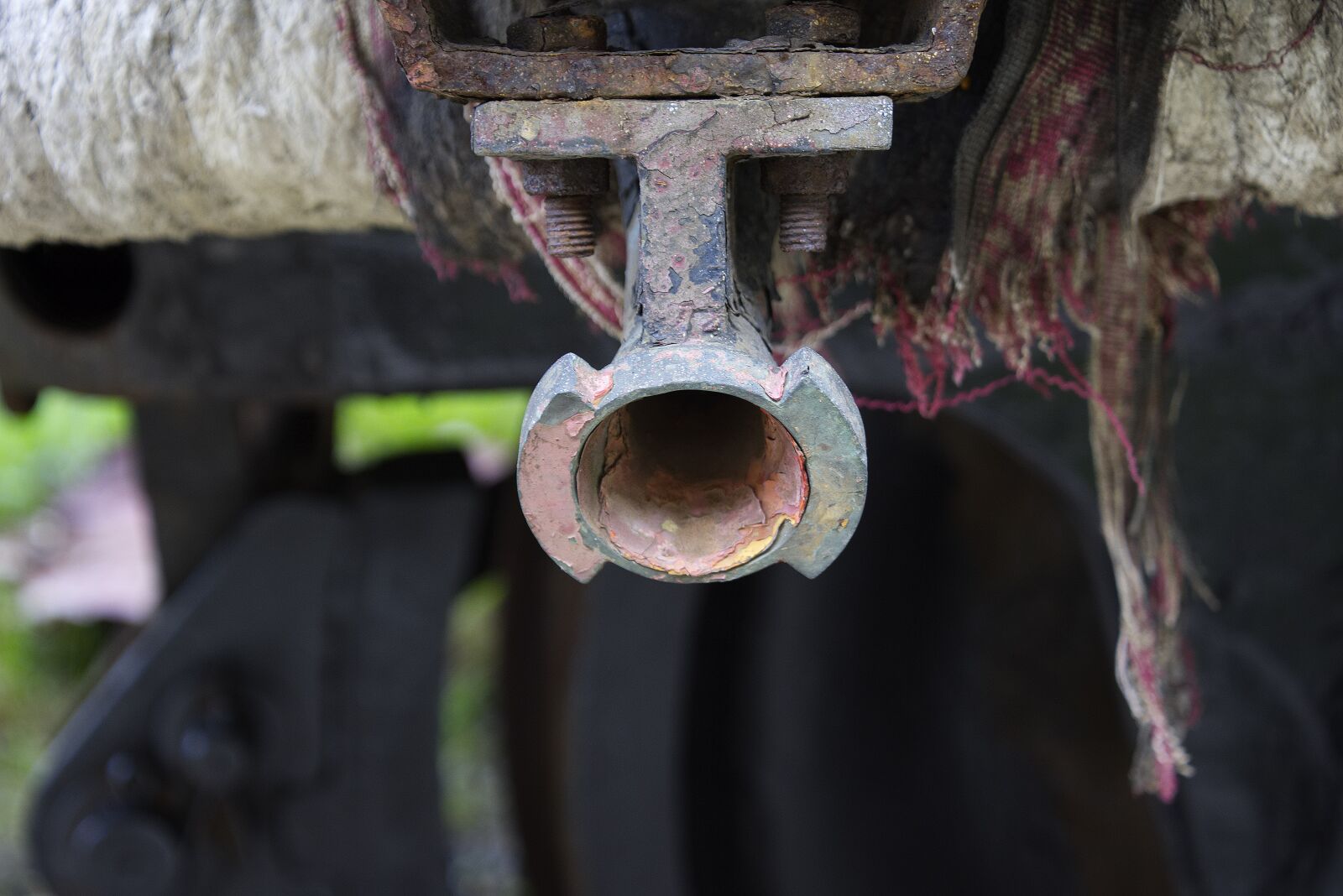 Nikon D7200 sample photo. Iron, oxide, train photography