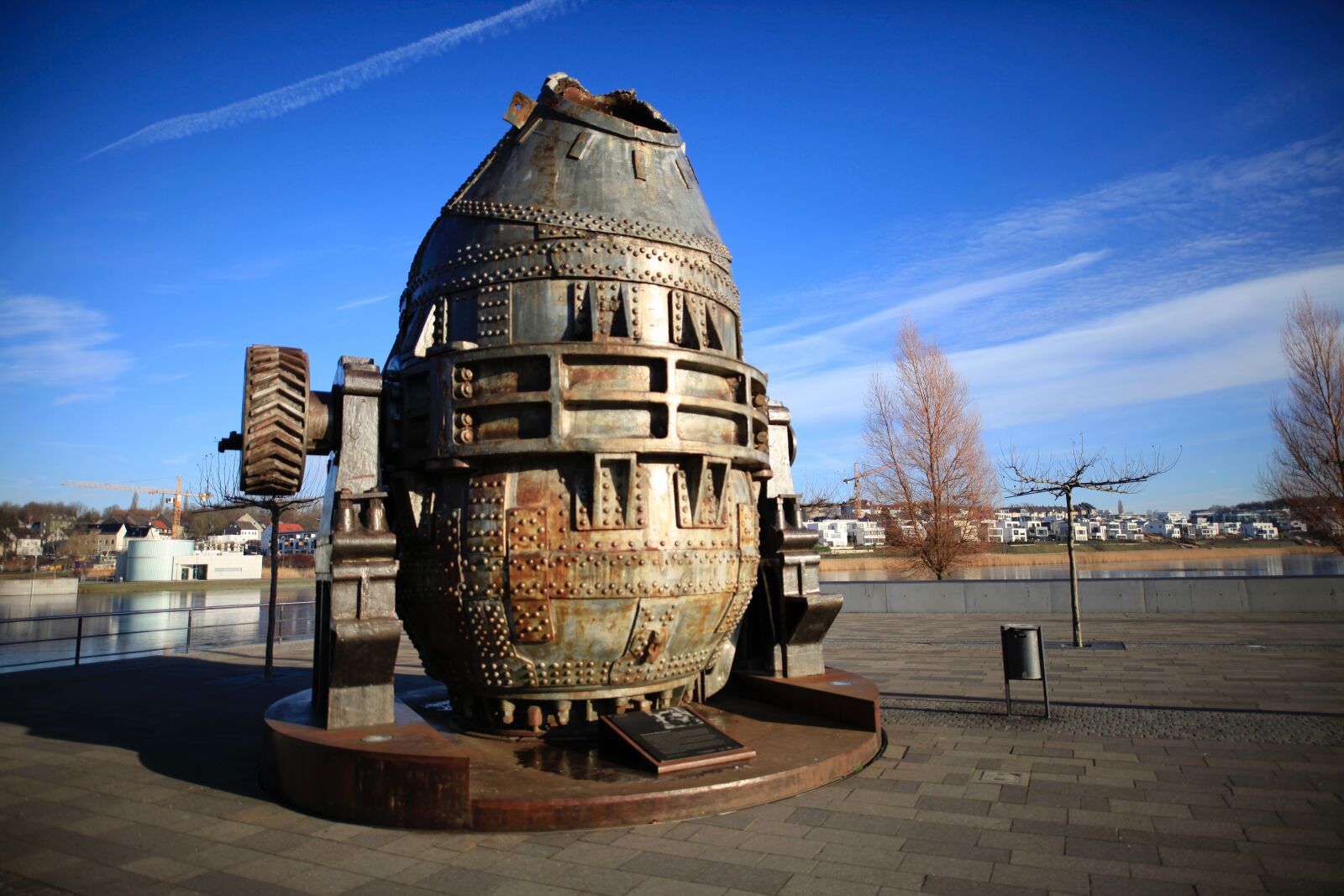 Canon EOS 5D Mark II sample photo. Dortmund, phoenix lake, steel photography