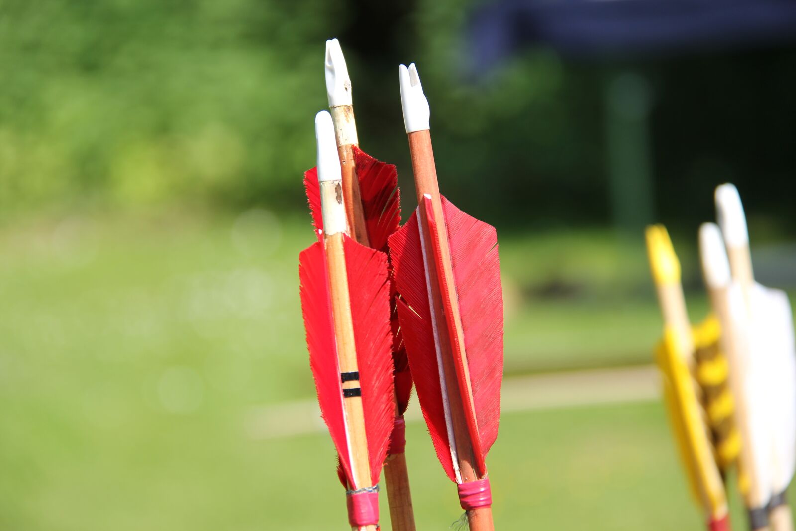 Canon EF-S 18-200mm F3.5-5.6 IS sample photo. Sport, archery, target photography