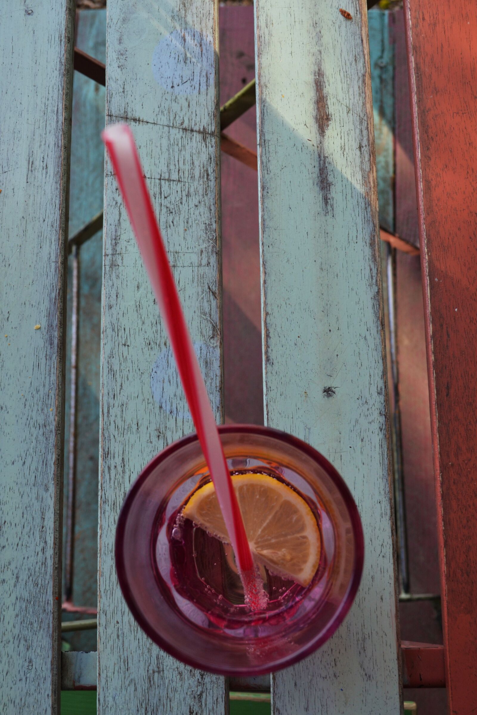 Nikon D3100 sample photo. Straw, glass, lemon photography