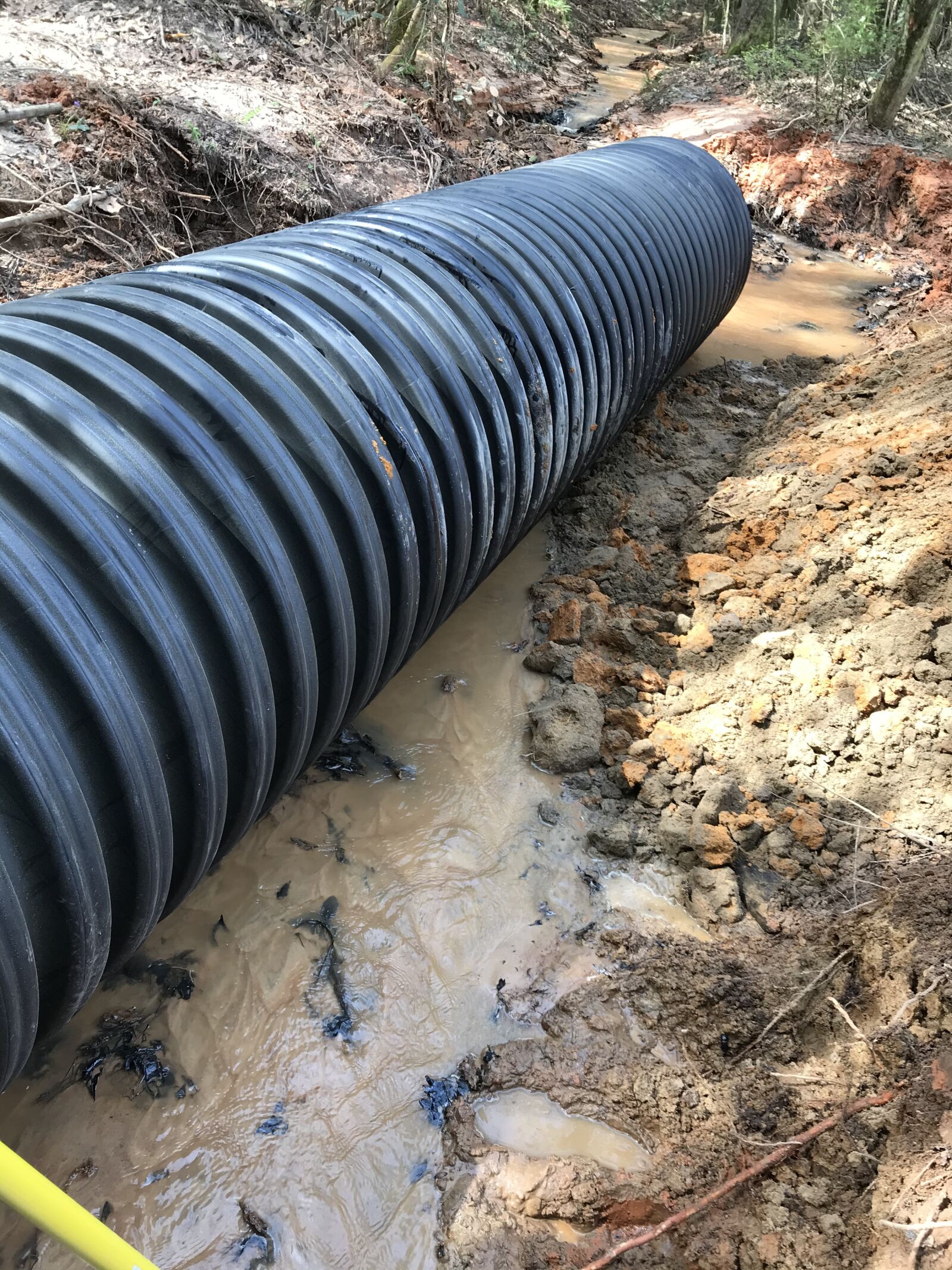 iPhone 7 Plus back dual camera 3.99mm f/1.8 sample photo. Culvert, stream, pipe photography