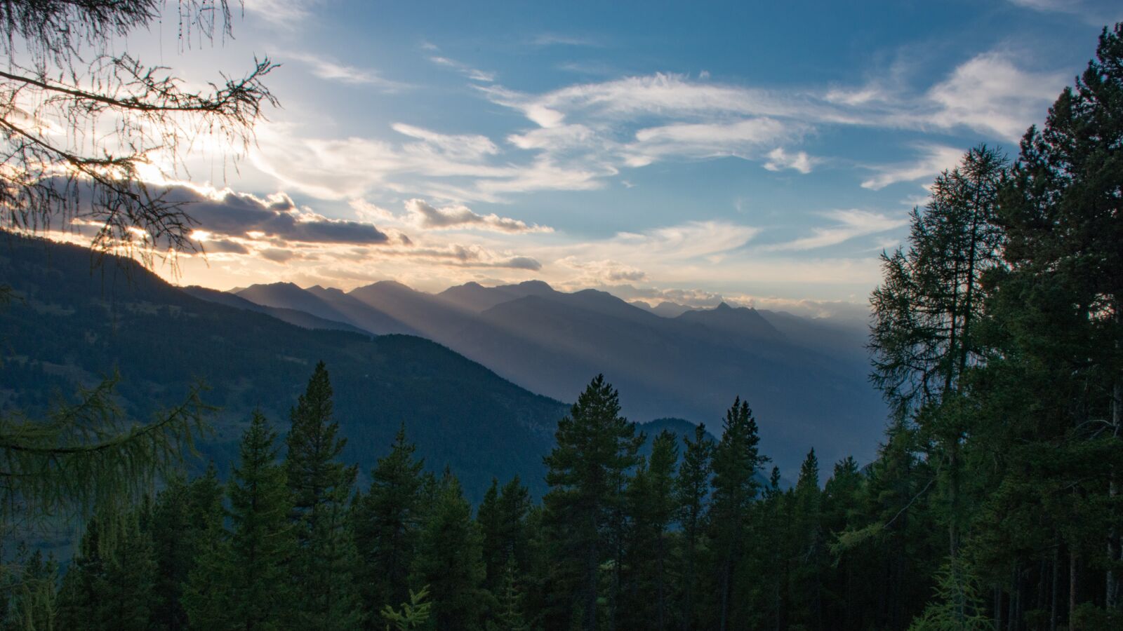Nikon D5500 sample photo. Sunset, mountain, landscape photography