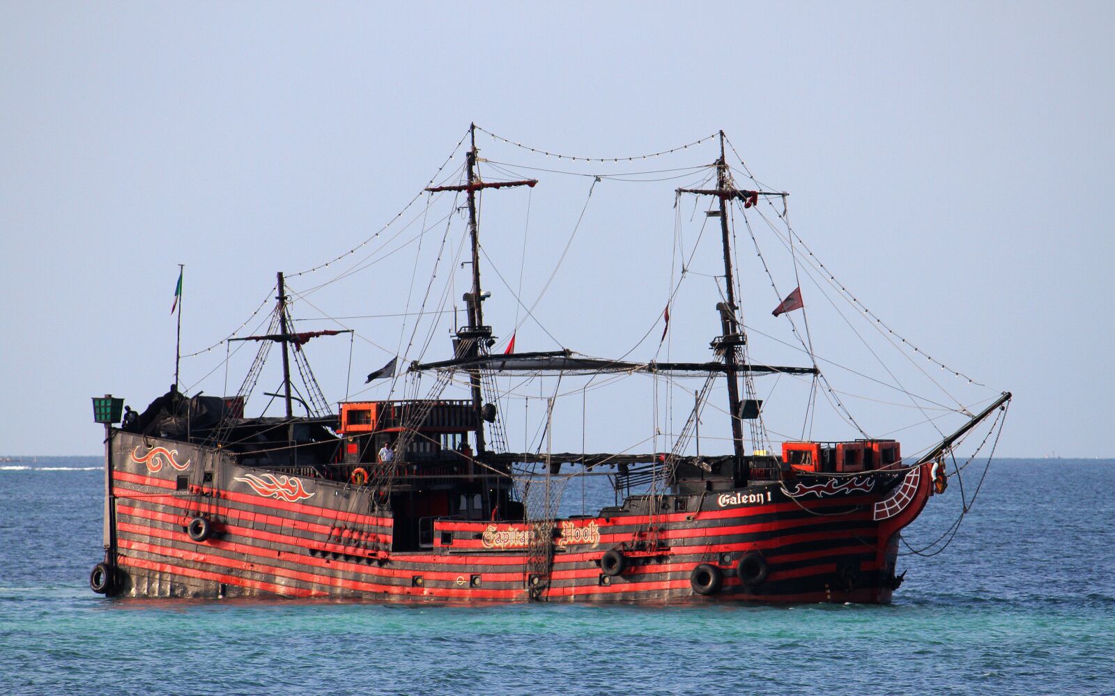 Canon EOS 7D sample photo. Galleon, ocean, pirates photography