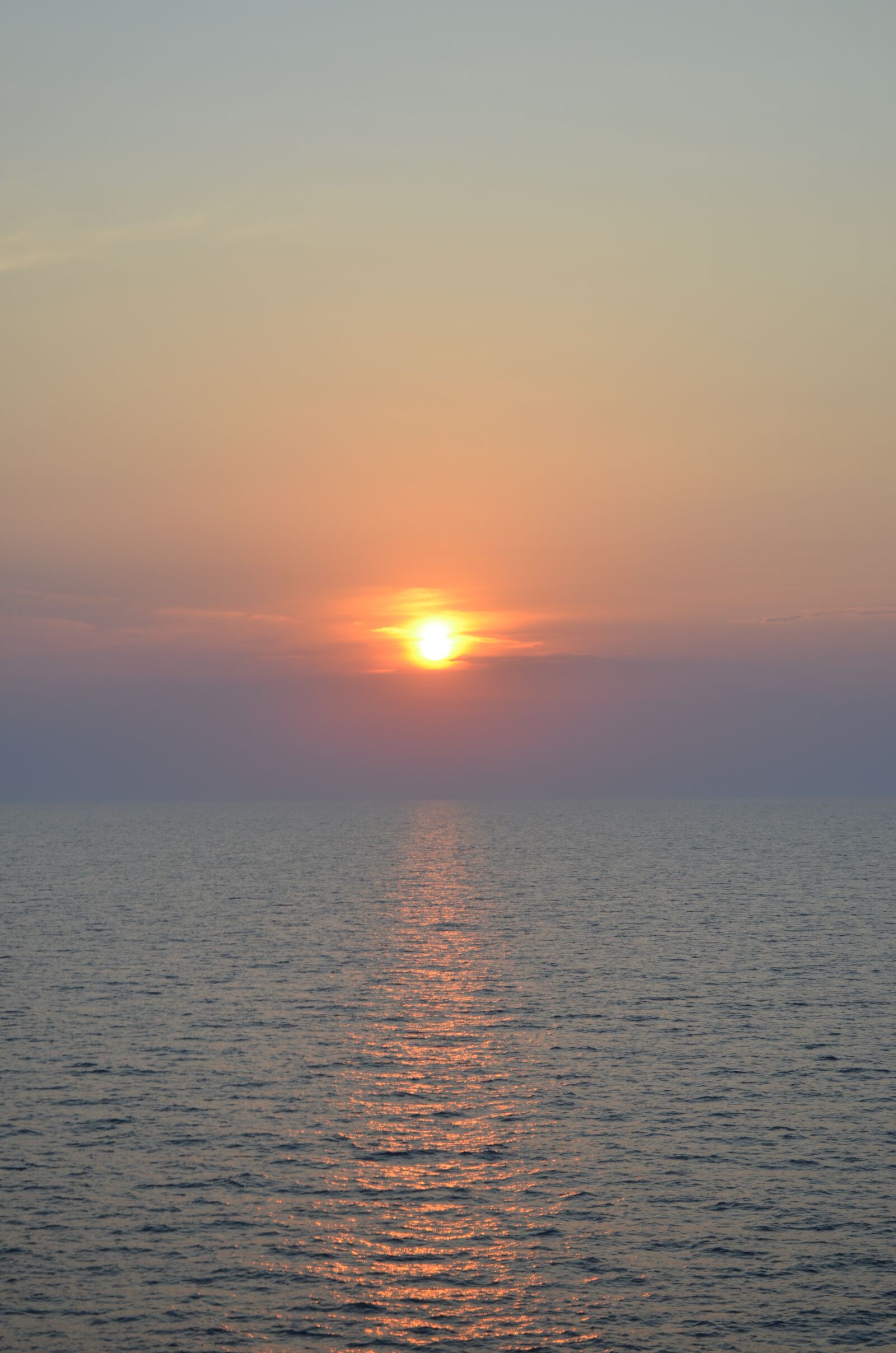 Nikon D5100 sample photo. Sunset, adriatic, ferry photography