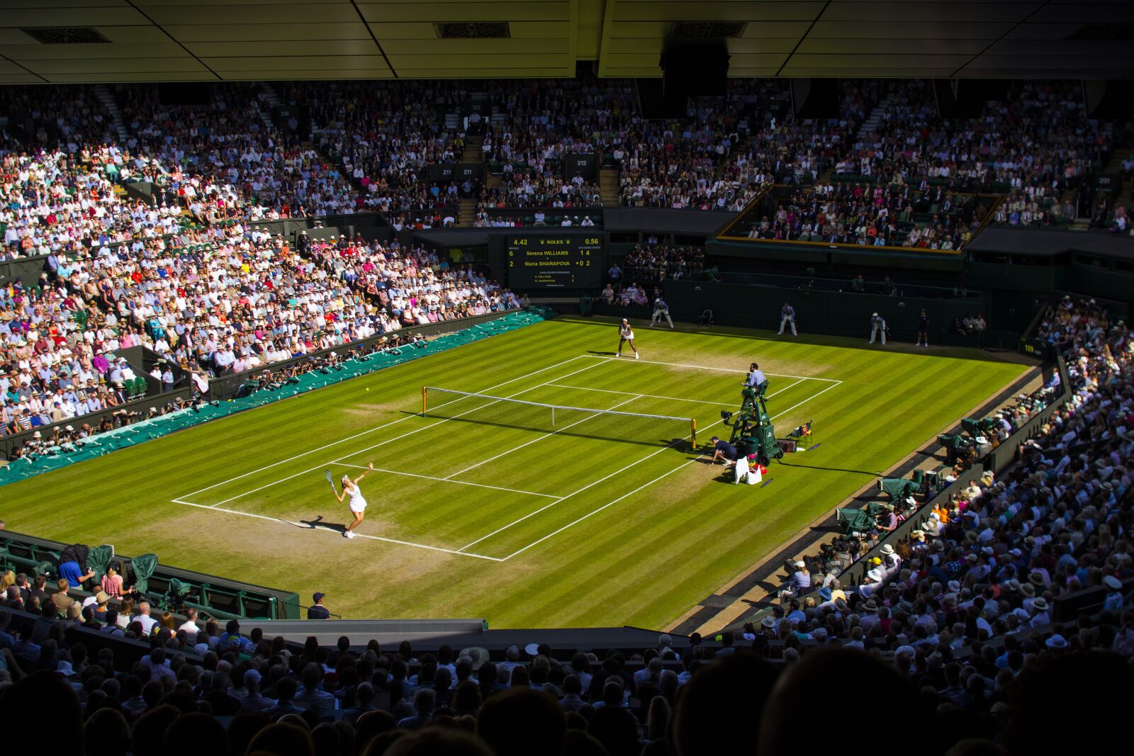 Canon EOS 60D sample photo. Wimbledon, final, tennis photography