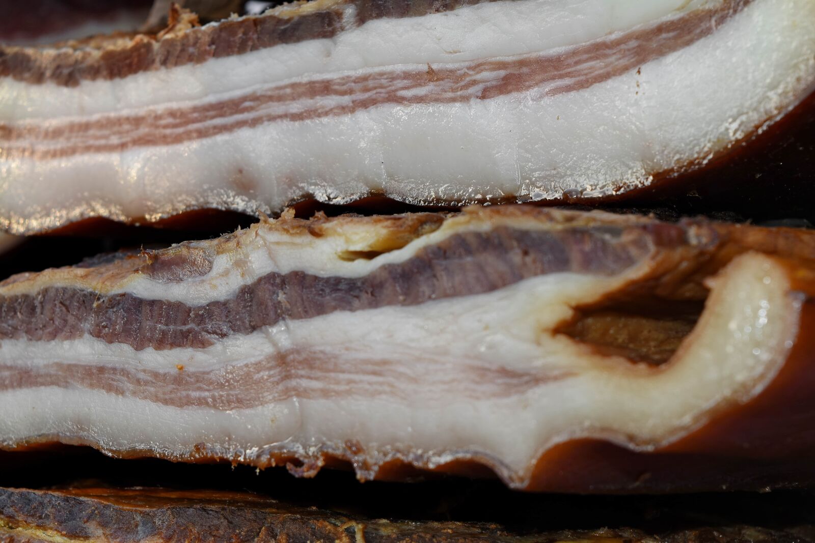 Nikon D5500 sample photo. Bacon, meat, delicious, pastry photography