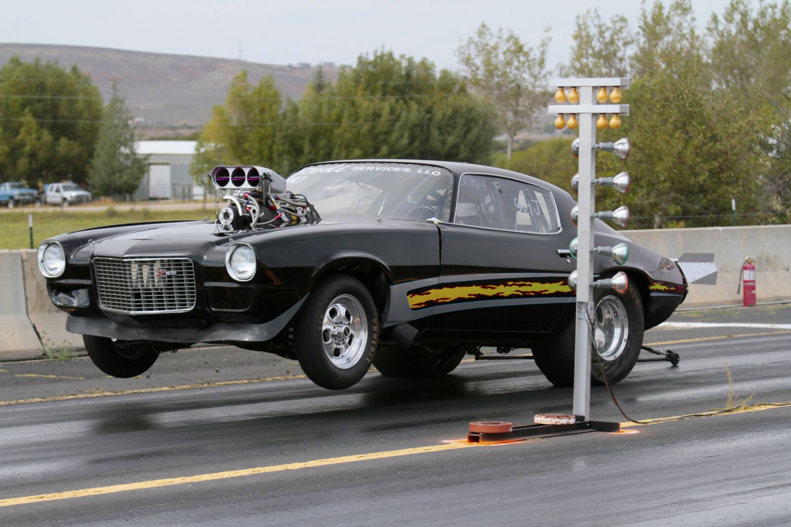 Canon EOS 7D sample photo. Drag racing, camaro, chevrolet photography